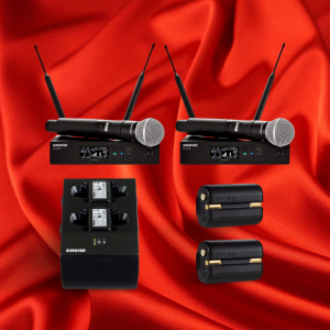 SHURE QLXD4 WARELESS MICROPHONE